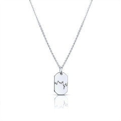 Memories - Heartbeat Collection - Kette mit CTG Gravur